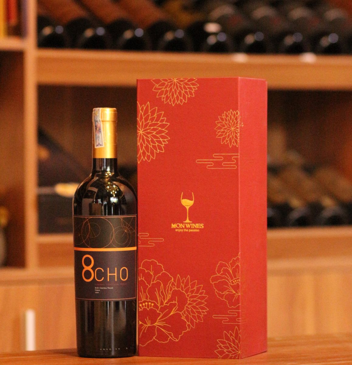 Hộp quà 8Cho Cabernet Sauvignon-Merlot