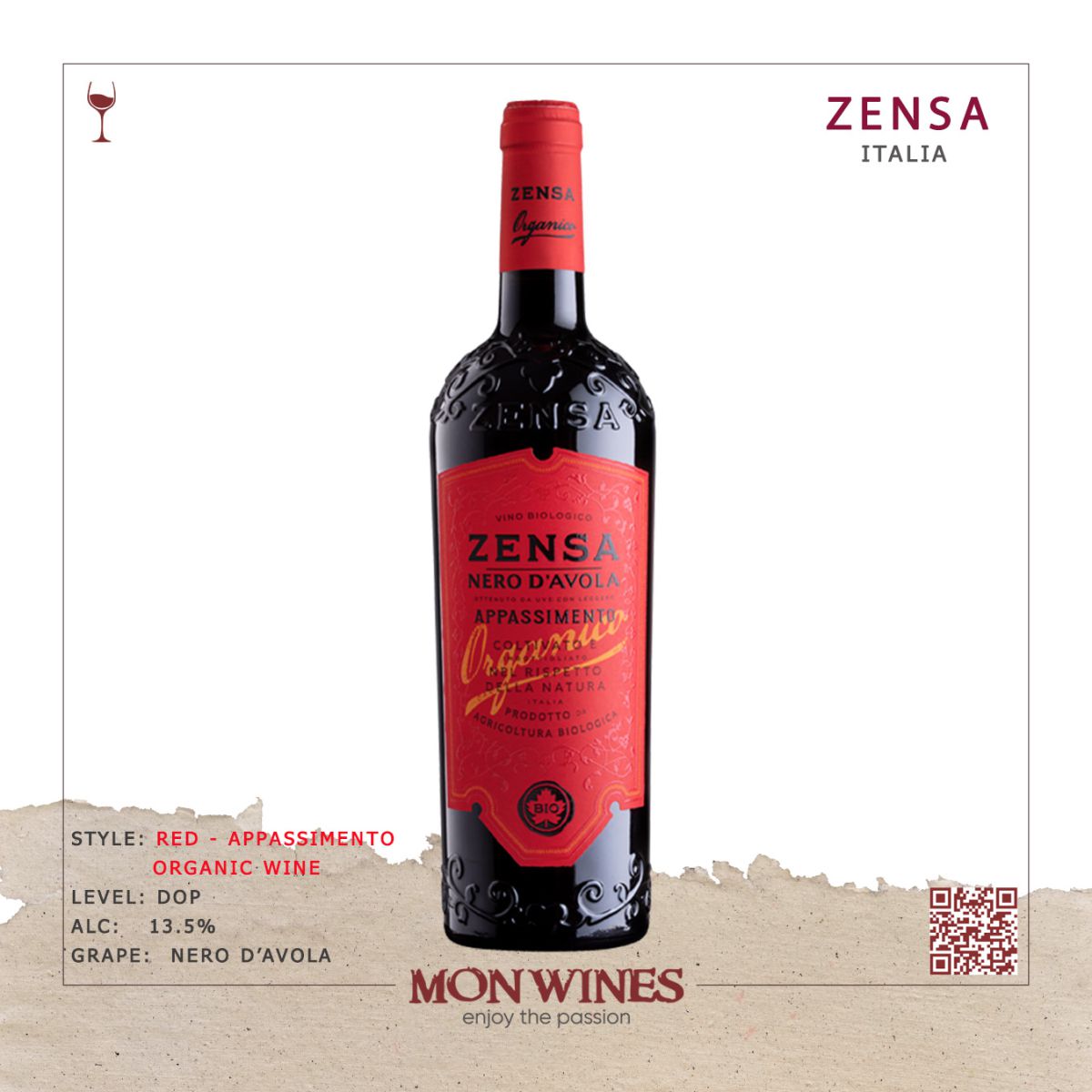 Zensa Nero D’Avola Appassimento