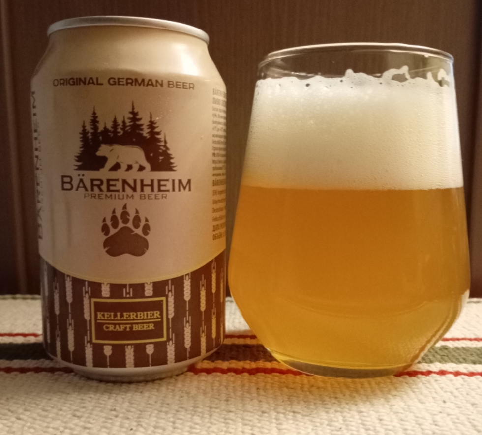 Bia Barenheim Kellerbier Bia thủ công 24 lon 330ml