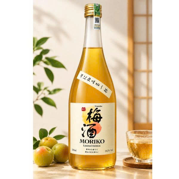 Rượu Mơ Moriko Umeshu Limited Edition 500ml 14.5%