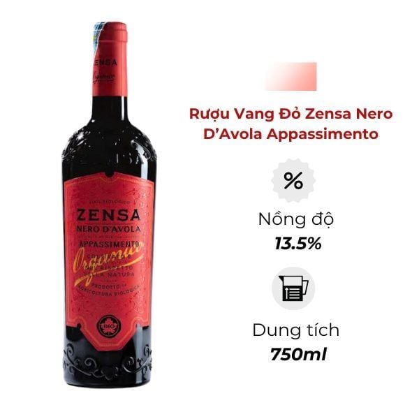 Zensa Nero D’Avola Appassimento